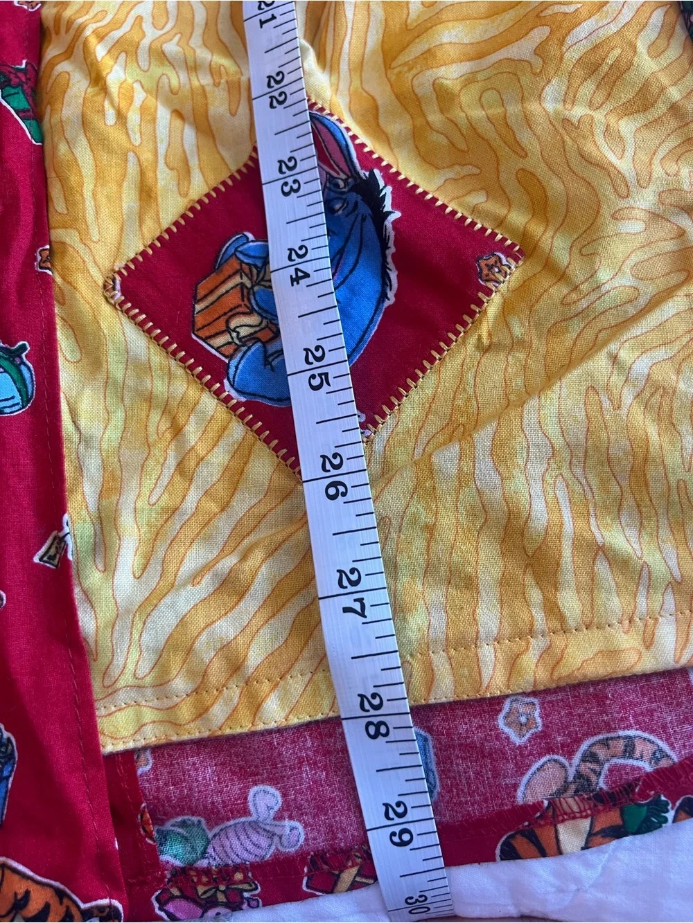 Handmade Winnie the Pooh Christmas Apron